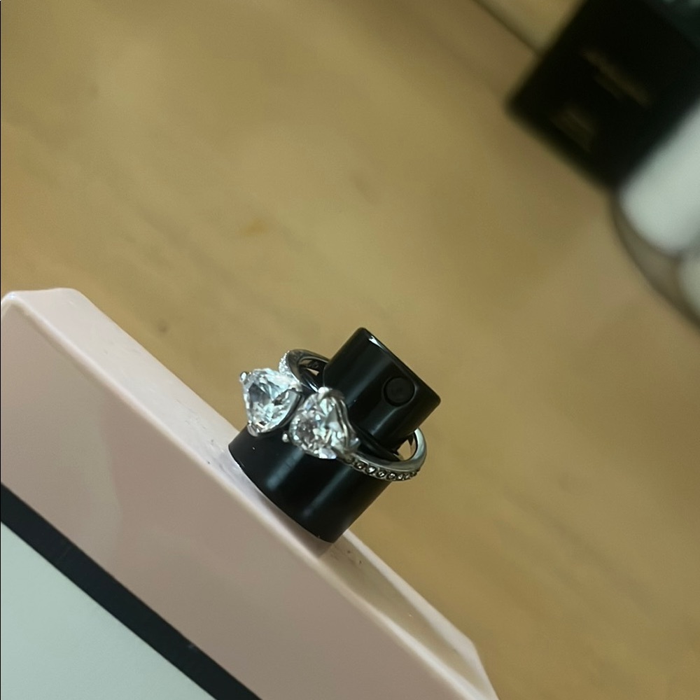 Swarovski Silver Heart Ring
